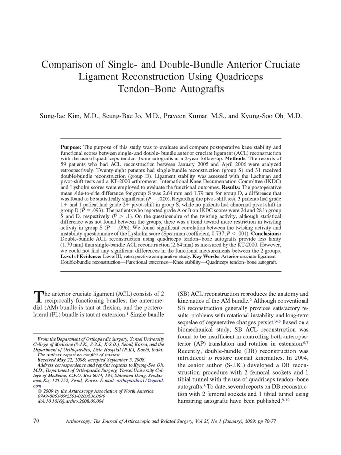 Comparison of Single- and Double-Bundle Anterior Cruciate 게시글의 2번째 첨부파일입니다.